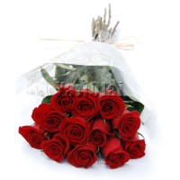 Bunch of 12 Red Roses
